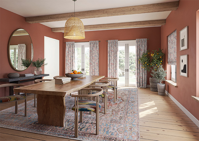 Pembury, Cranberry - Made to Measure Curtains - Image 8